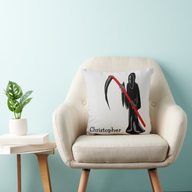 Coussin Conception de Faucheur Personnalisé (Chaise)