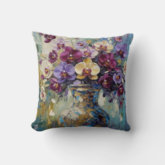 Coussin Conception de fleurs artistiques