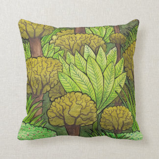 Coussin Conception de forêt