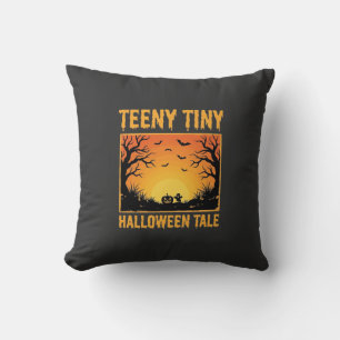 Coussin Conception de forêt hantée de conte de Halloween t
