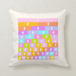 Coussin Conception de Fractions mignonnes pour les amoureu