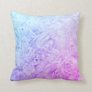 Coussin Conception de gel bleu et violet