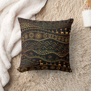 Coussin Conception de girafe