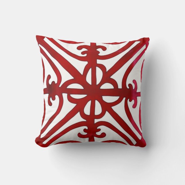 Coussin Conception de H, Balcons du le Guadalquivir (Recto)