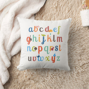 Coussin Conception de l'alphabet