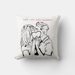 Coussin Conception de l'enterrement de vie de jeune fille