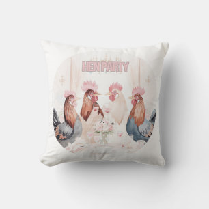 Coussin Conception de l'enterrement de vie de jeune fille