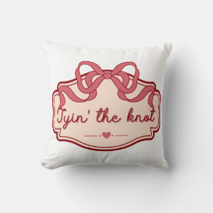 Coussin Conception de l'enterrement de vie de jeune fille