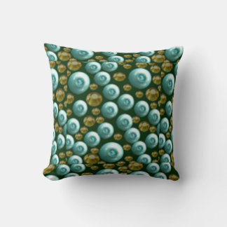 Coussin Conception de l'étrier bleu Irah