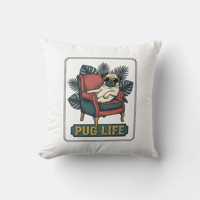 Coussin Conception de lunettes de soleil pour chien cool P (Recto)