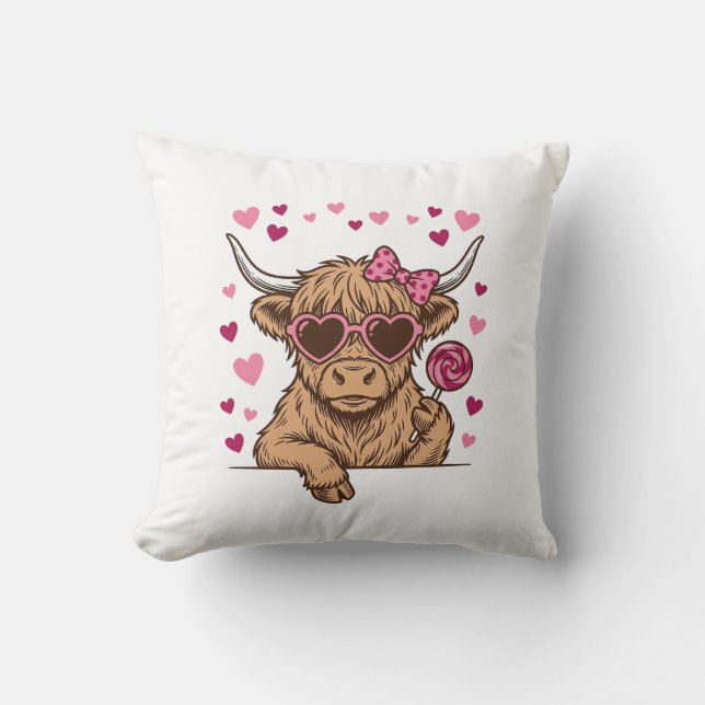 Coussin Conception de lunettes de soleil pour la Saint-Val (Recto)
