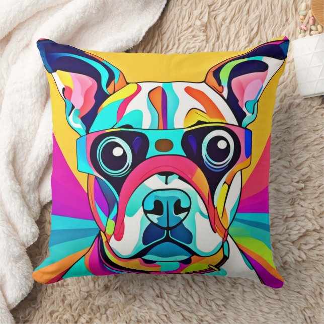 Coussin Conception de lunettes pour animaux de compagnie (Couverture)