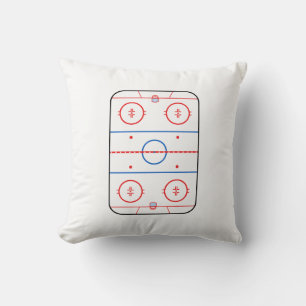 Coussin Conception de match de hockey de diagramme de
