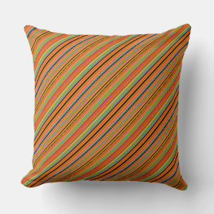 Coussin Conception de motifs aztèques natifs colorés migno
