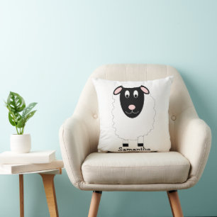 Coussin Conception de mouton personnalisée