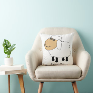 Coussin Conception de mouton personnalisée