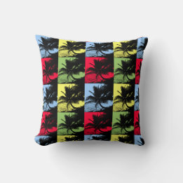 Coussin Conception de palmier