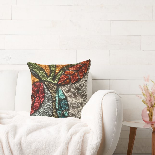 Coussin conception de poinçonnage à l'aiguille automne con (Canapé)