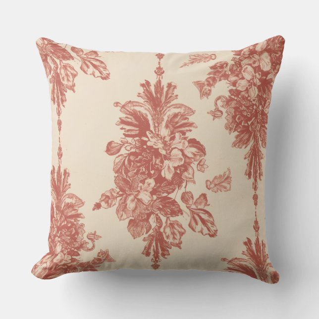 Coussin Conception de style tapisserie, décor formel pour  (Recto)