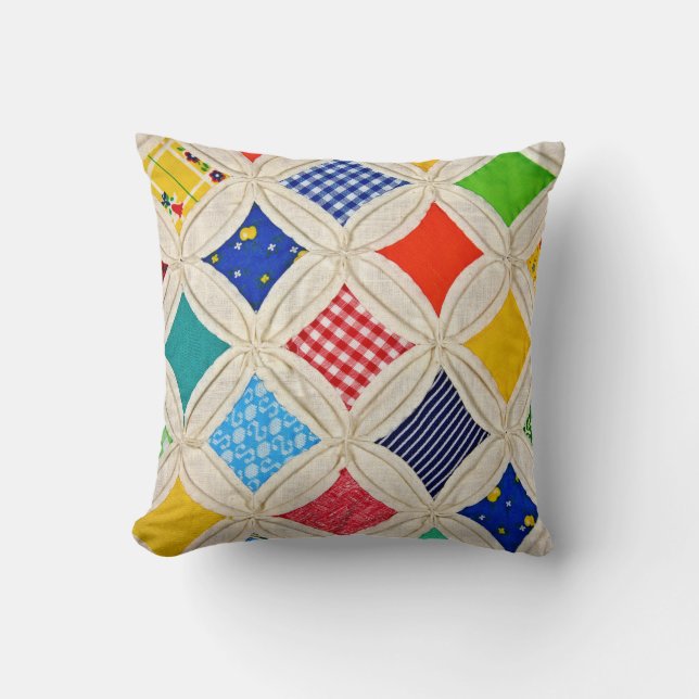 Coussin Conception de surfaces composées par fenêtre de la (Recto)
