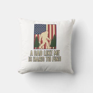 Coussin Conception de T-shirt Drapeau Américain Vintage Bi
