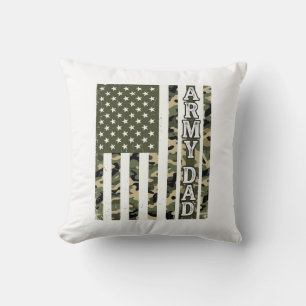 Coussin Conception de T-shirt vintage Drapeau Américain Ca