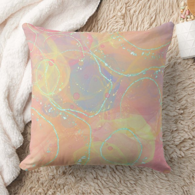 Coussin Conception de texture abstraite moderne (Couverture)