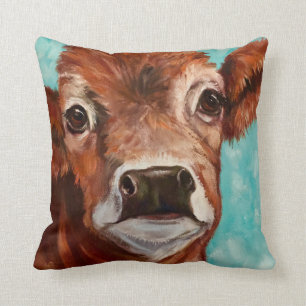 Coussin Conception de vaches à Aqua