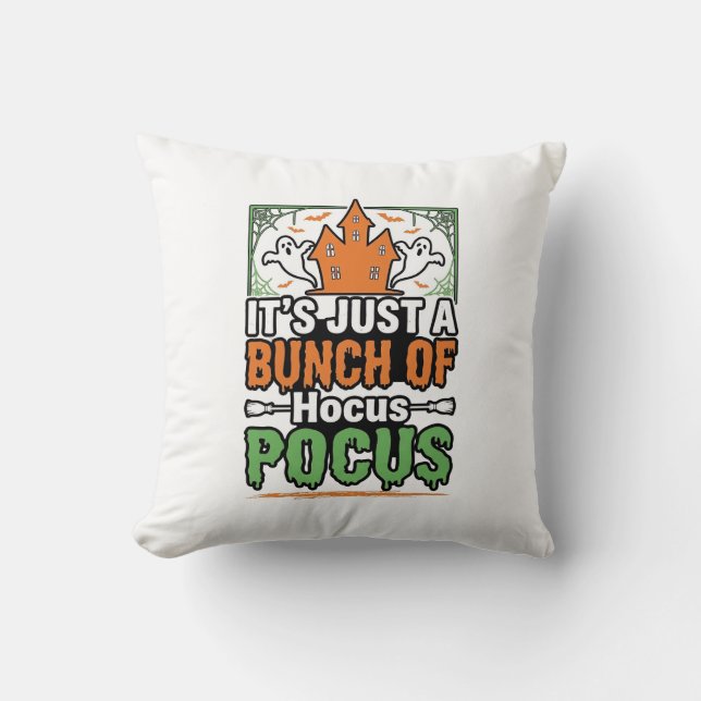 Coussin Conception de vecteur de citation Hocus Pocus Hall (Recto)