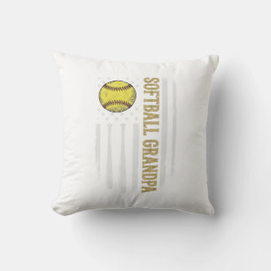 Coussin Conception de vecteur de drapeau vintage de grand-