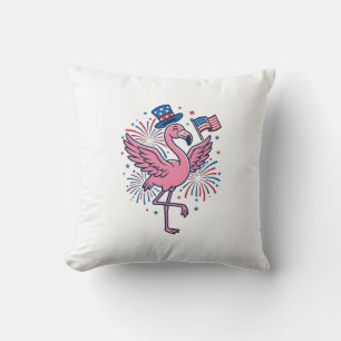Coussin Conception de vecteur de feux d'artifice de flaman