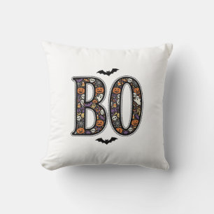 Coussin Conception de vecteur de gribouillis de Halloween
