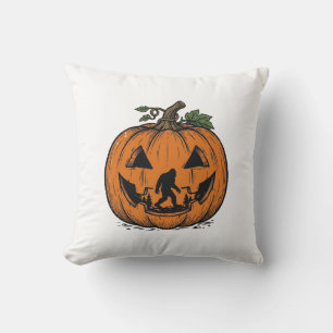 Coussin Conception de vecteur de Halloween de citrouille d