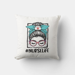 Coussin Conception de vecteur de nœud arc-en-ciel désordon