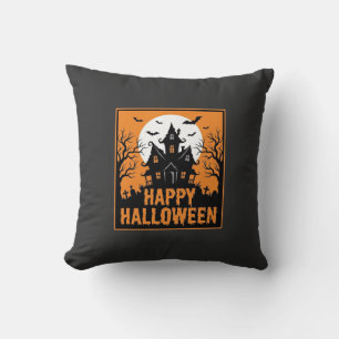 Coussin Conception de vecteur de silhouette de maison hant
