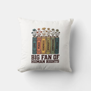 Coussin Conception de vecteur vintage de fleurs de livre d