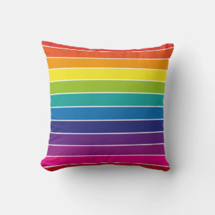 Coussin Conception des couleurs arc-en-ciel
