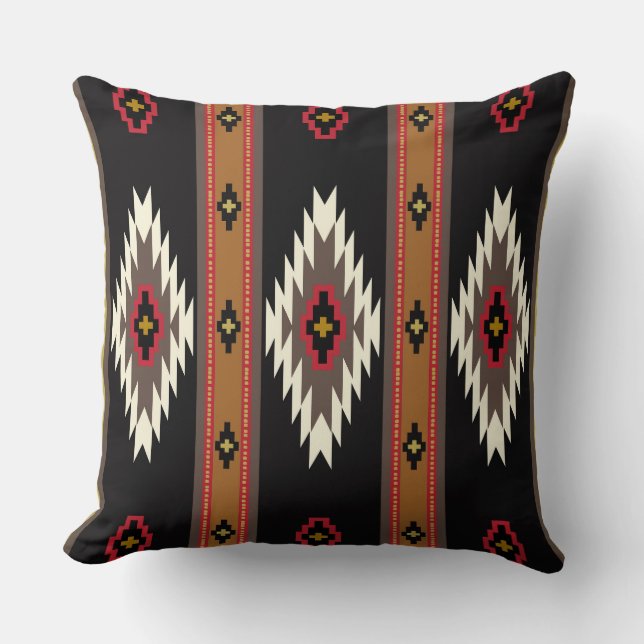 Coussin Conception des couvertures Navajo 7 (Recto)