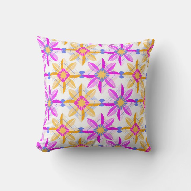 Coussin Conception d'oreiller coloré jeté  (Recto)