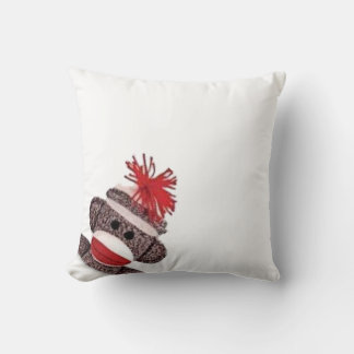 Coussin Conception du visage de singe de choc Couleur d'or