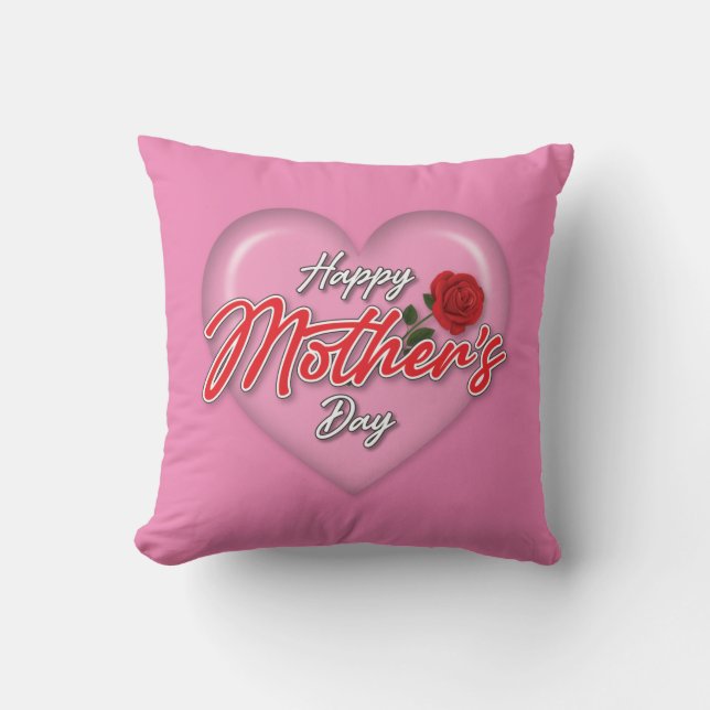 Coussin Conception élégante et sincère pour la fête des mè (Recto)