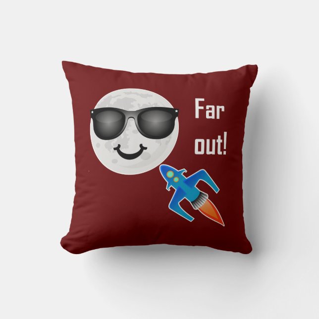 Coussin Conception éloignée - Lancer l'oreiller 16" x 16" (Recto)