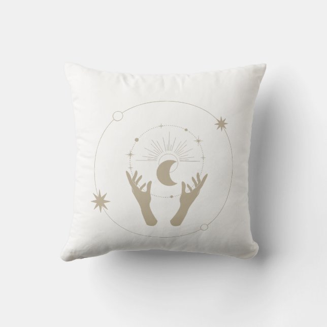 Coussin conception esthétique de fantaisie au clair de lun (Verso)