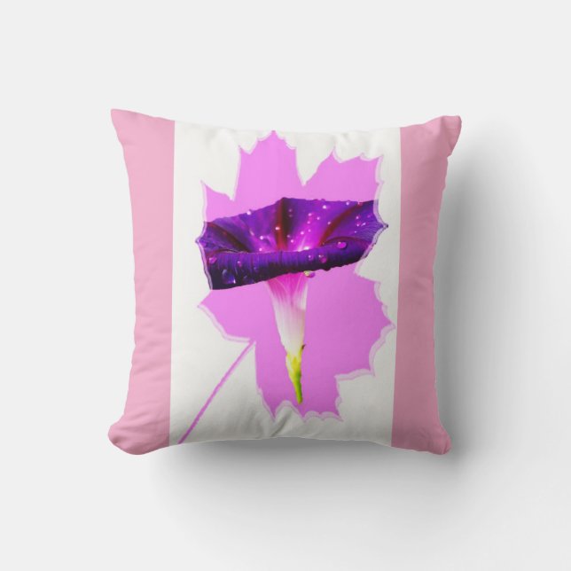 Coussin Conception florale  (Recto)