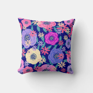 Coussin Conception Florale Fantastique