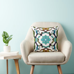 Coussin Conception géométrique Boho Abstraite 304
