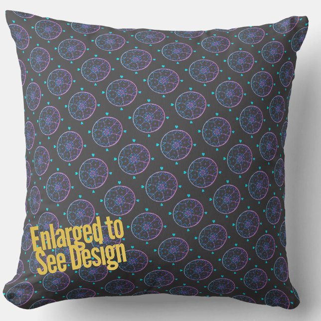 Coussin Conception géométrique moderne de l'inclinaison :  (Créateur téléchargé)