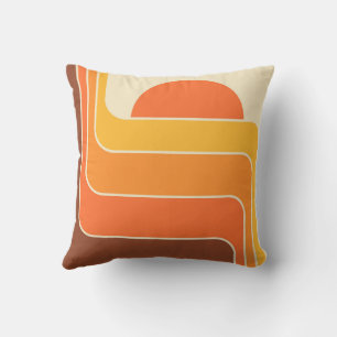Coussin Conception géométrique rétro