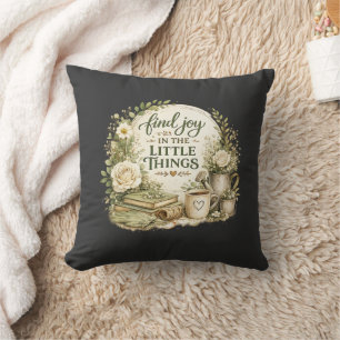 Coussin Conception Inspirationnelle de Cottagecore Floral 