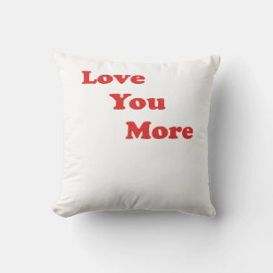 Coussin Conception minimale d'amour plus